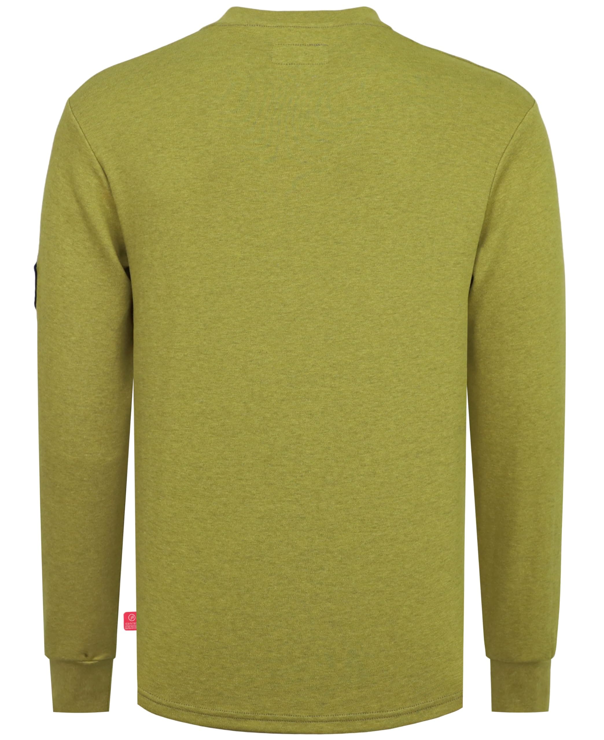BOCOMAL Men's FR Shirts Crewneck 7oz Heavyweight Flame Resistant Work Shirt, view 7