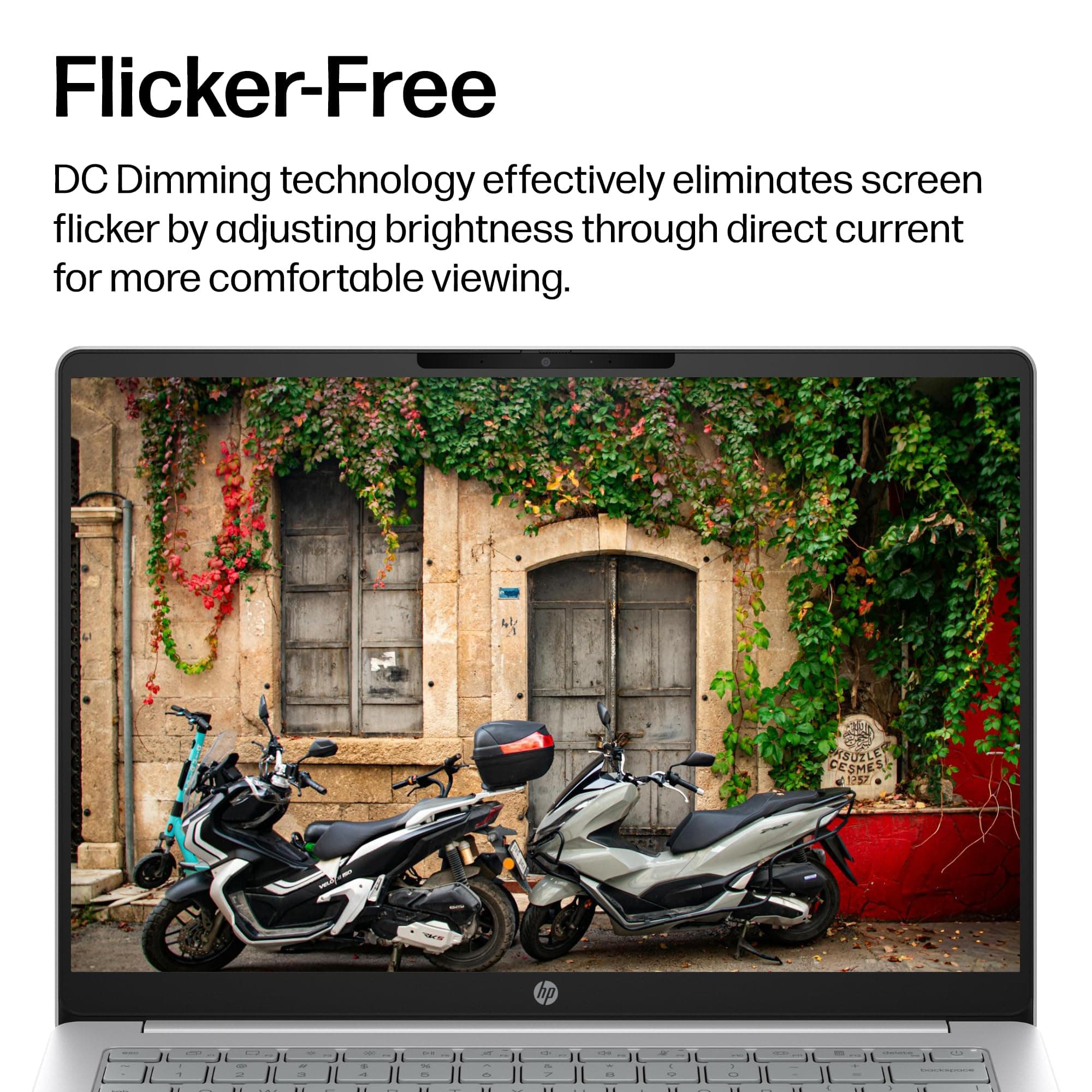 HP OmniBook 3 14 inch Next Gen AI PC, 2K Display, Snapdragon X X1-26-100, 16 GB RAM, 512 GB SSD, Qualcomm Adreno GPU, Windows 11 Home, Glacier Silver, 14-hz0099nr, view 7