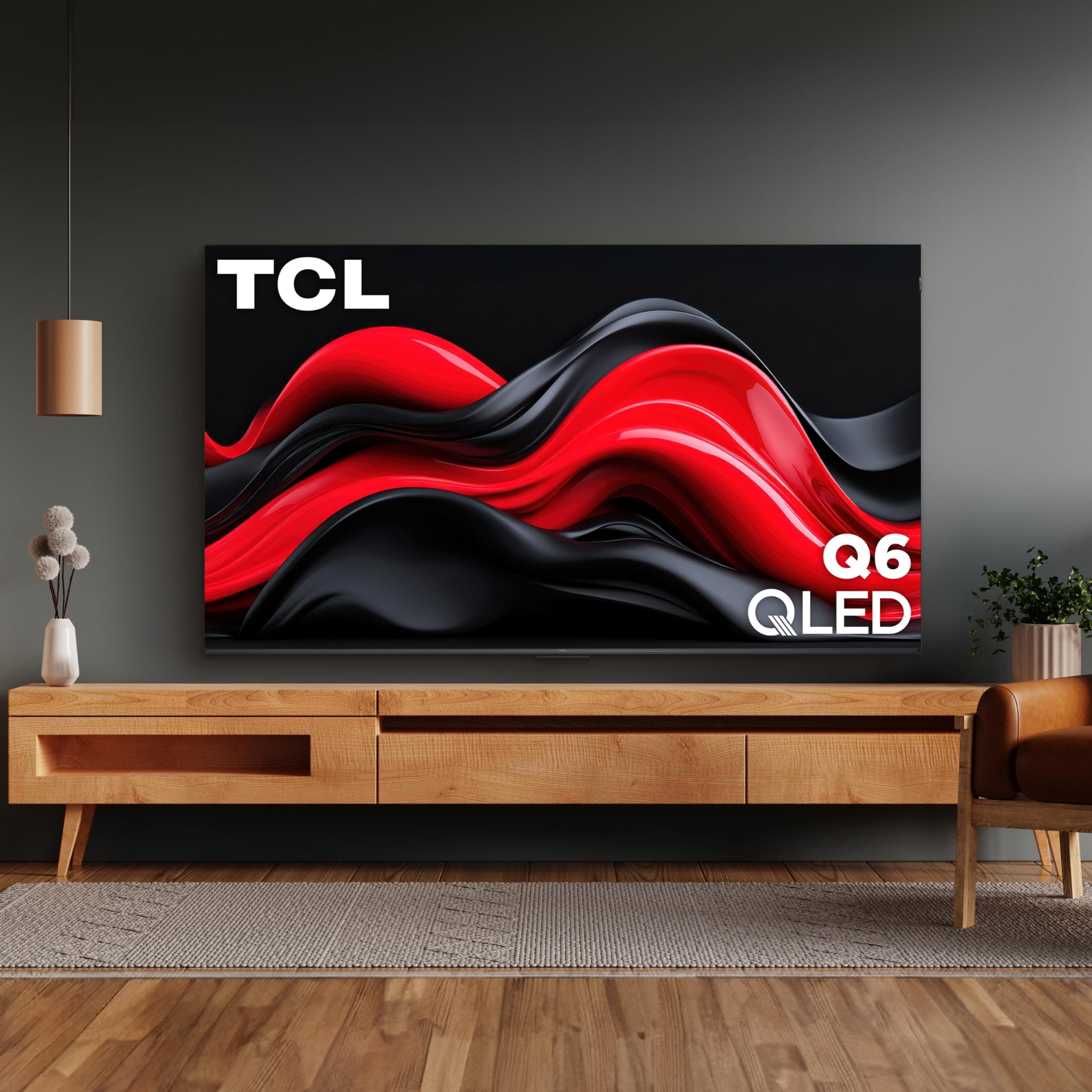 TCL 50-Inch Q65 QLED 4K UHD Smart TV with Google TV (50Q651G, 2024 Model) Dolby Vision, Dolby Atmos, HDR Pro+, Game Accelerator Enhanced Gaming, Voice Remote, Works with Alexa, Streaming Television, view 10