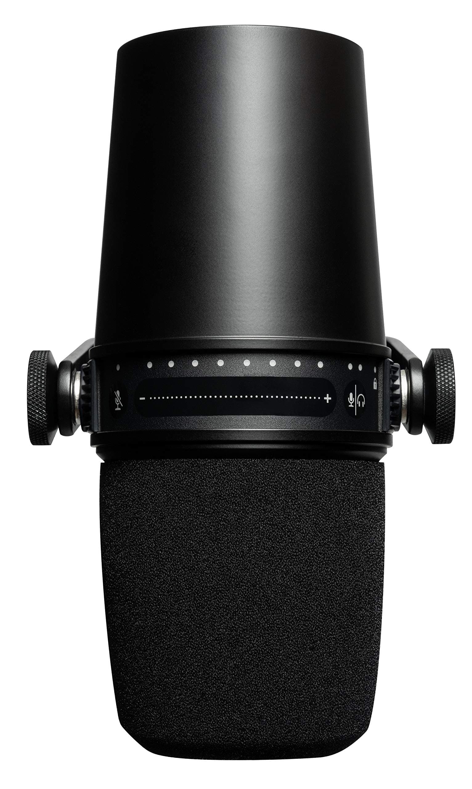 Shure MV7 USB Podcast Microphone for Podcasting, Recording, Live Streaming & Gaming, Built-in Headphone Output, All Metal USB/XLR Dynamic Mic, Voice-Isolating Technology, TeamSpeak Certified - Black, view 8