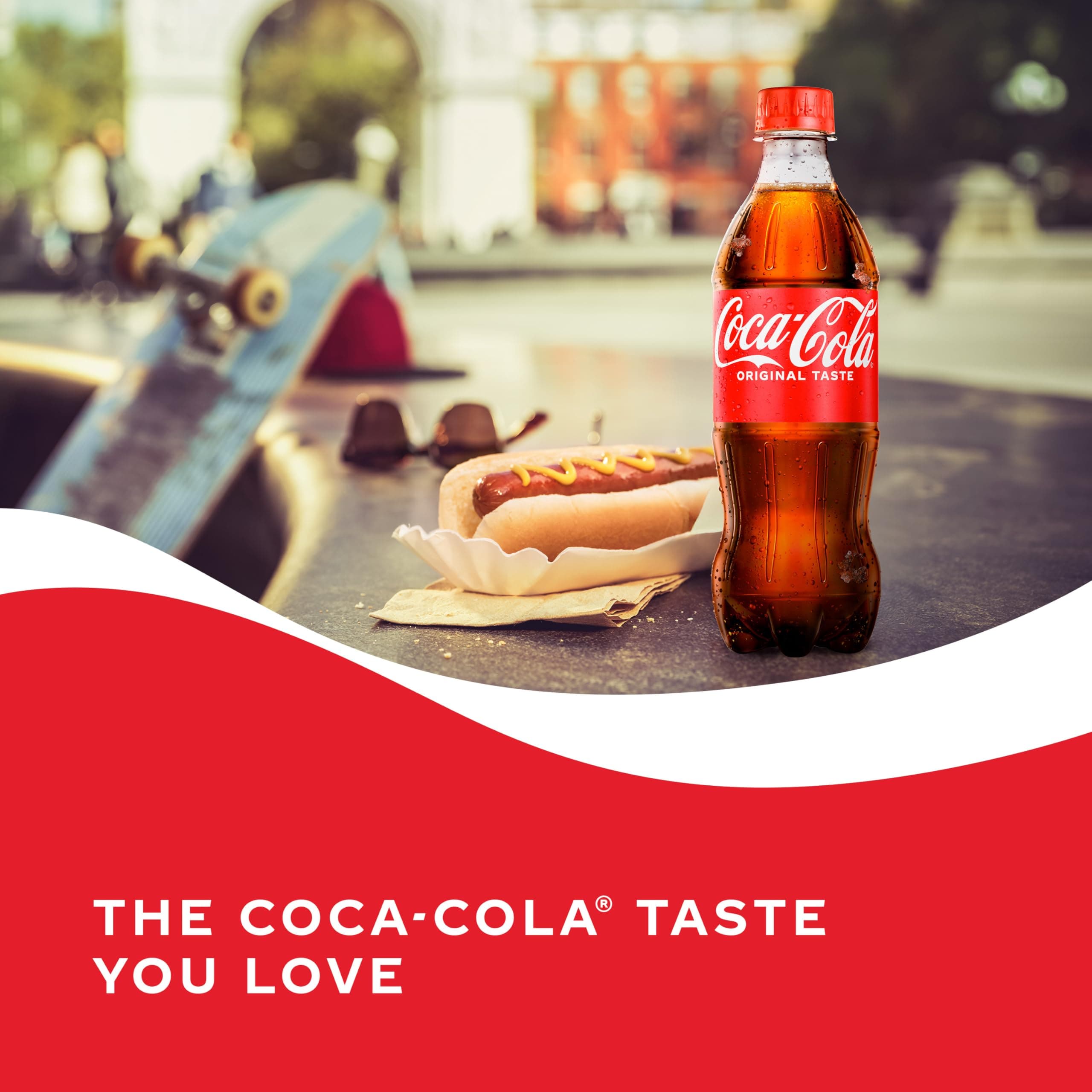 Coca-Cola Soda Soft Drink Bottles, 16.9 fl oz, 6 Pack, view 3