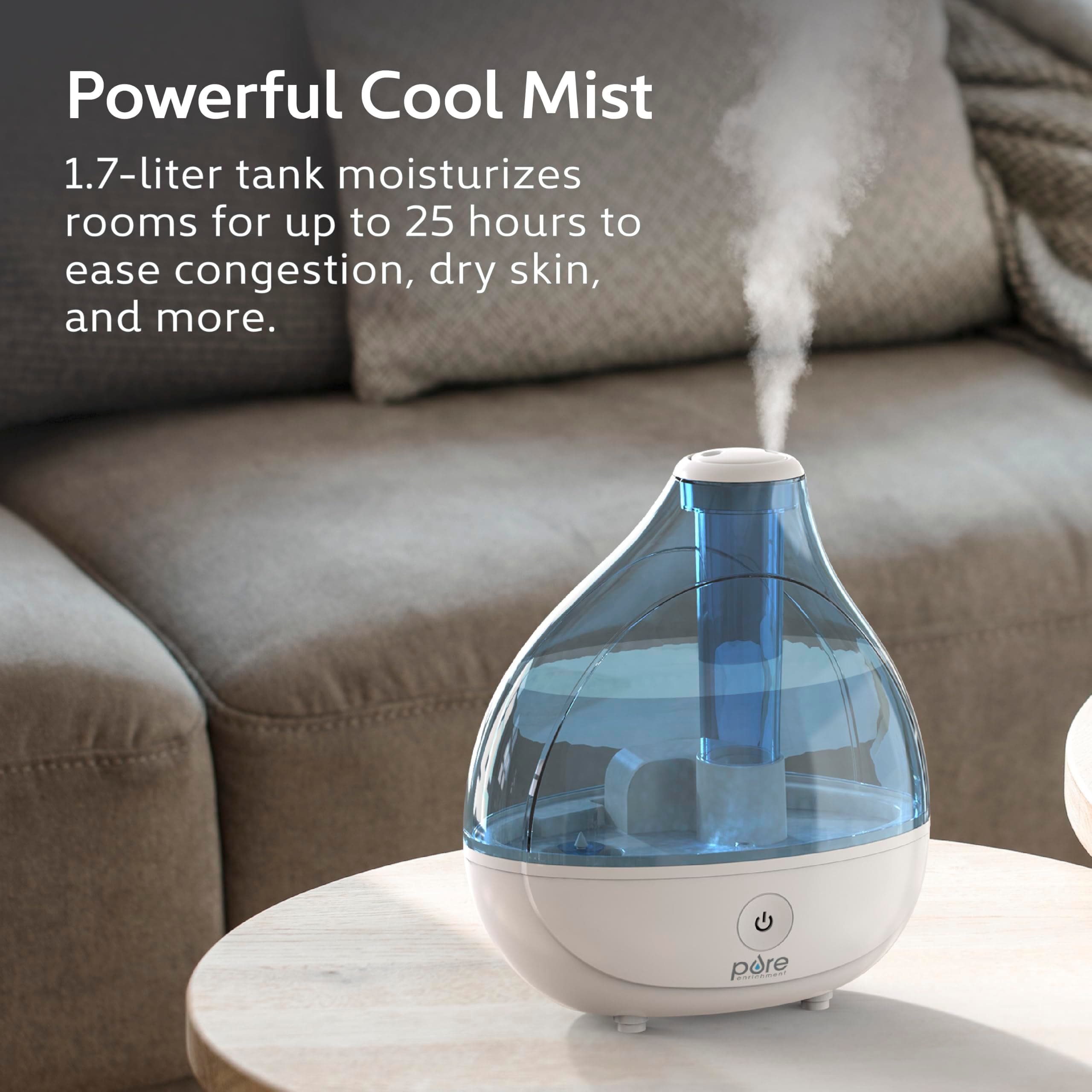 Pure Enrichment MistAire Ultrasonic Cool Mist Humidifier, view 2