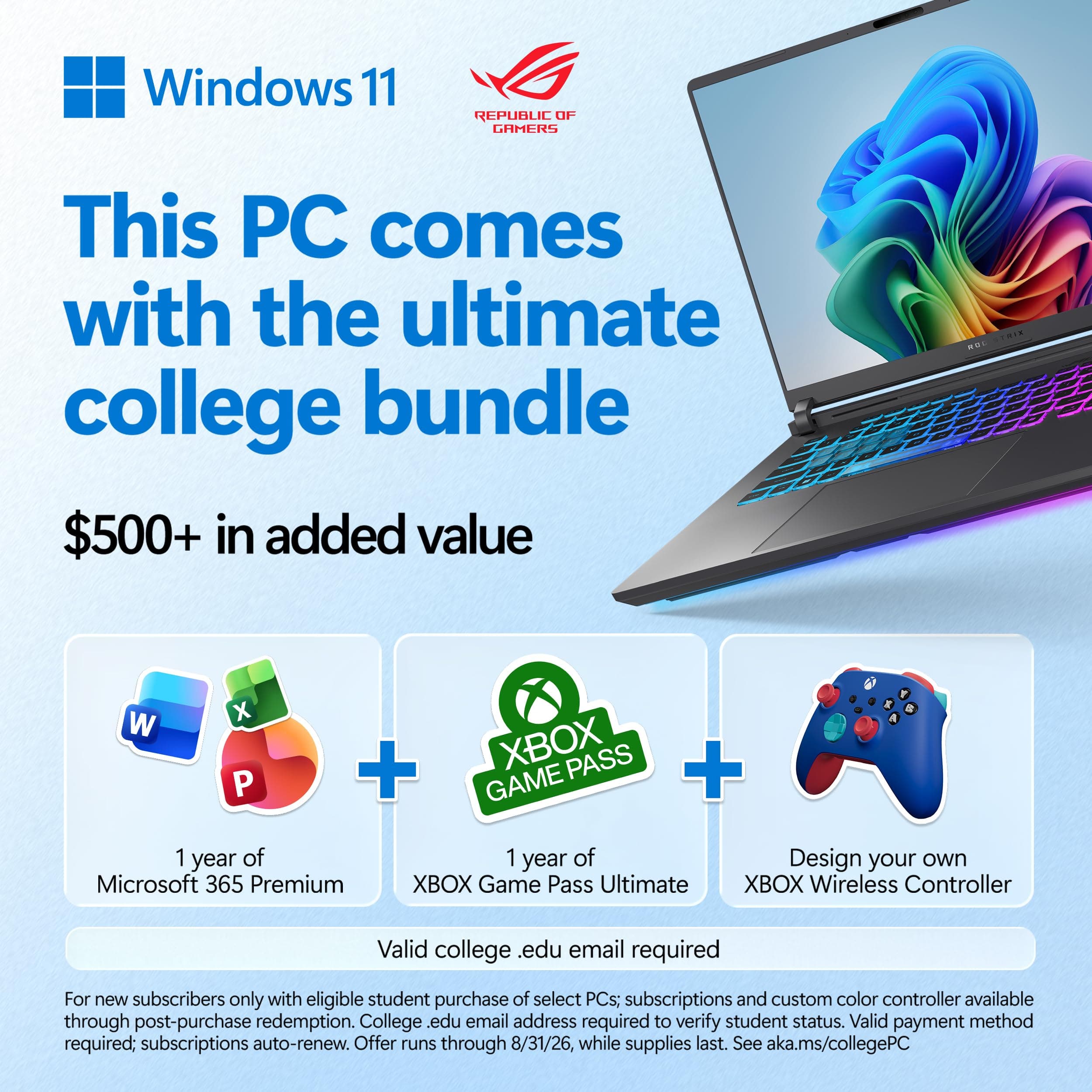 ASUS ROG Strix G16 (2025) Gaming Laptop, 16” FHD+ 16:10 165Hz/3ms, NVIDIA® GeForce RTX™ 5060, Intel® Core™ i7 Processor 14650HX, 16GB DDR5, 1TB Gen 4 SSD, Wi-Fi 7, Windows 11 Home, G615JMR-AS74, view 2