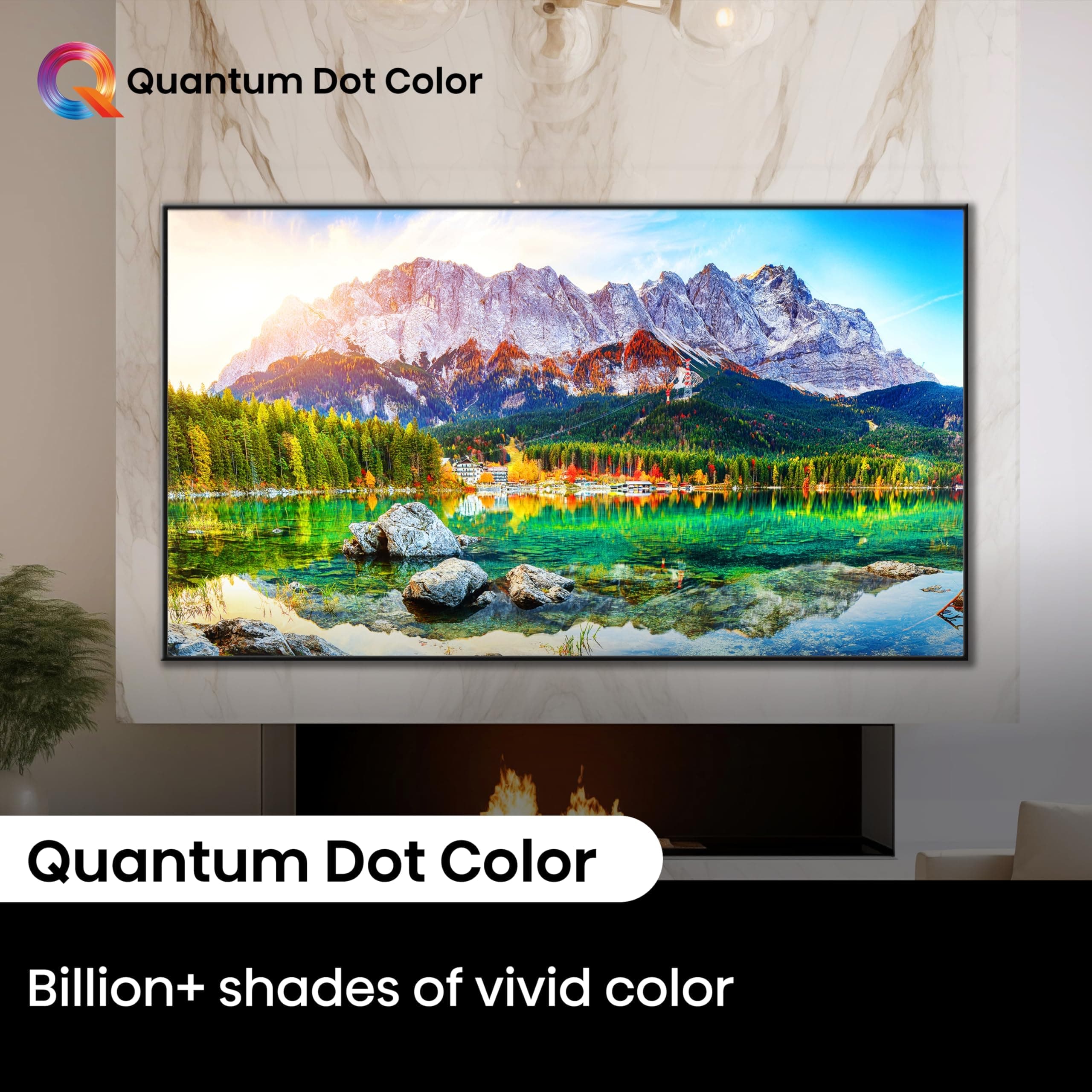 Hisense 55-Inch Class U7 Series Mini-LED ULED 4K UHD Google Smart TV (55U7N) - QLED, Dolby Vision IQ, Dolby Atmos, Full Array Local Dimming, 144Hz Game Mode Pro, VRR, Alexa Compatibility, view 10